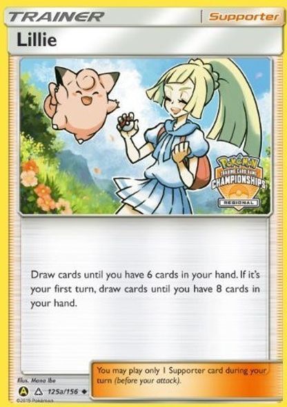 Lillie - 125a/156 - Pokemon Ultra Prism Regional Championships NM