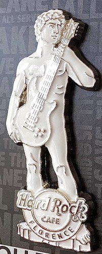 2025 HARD ROCK CAFE FLORENCE 3D MICHELANGELO’S STATUE OF DAVID & GUITAR PIN - Bild 3 von 5