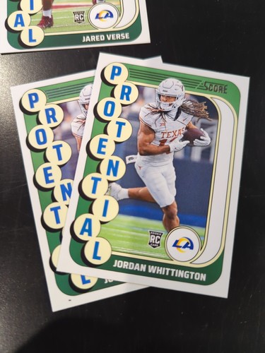 2024 Score - Protential RC Rams Lot X 9 Jared Verse Whittington Gold - Picture 4 of 6