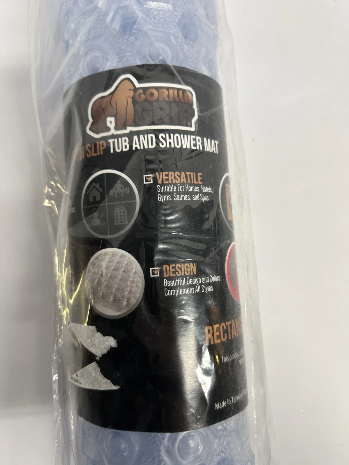 Gorilla Grip Bath Tub Shower Mat 35" x 16" Rectangular Clear
Opens in a new window or tab