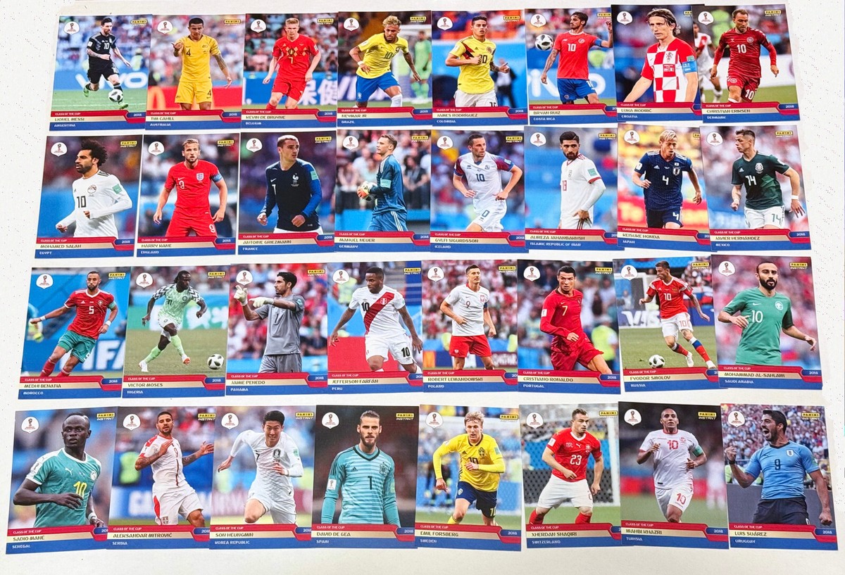 LIONEL MESSI CRISTIANO RONALDO +30 WORLD CUP SOCCER PLAYERS