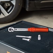 VEVOR Clé Dynamométrique Clé de Torsion 1/4" 2,3-23 N.m Réglable Auto Entrtien