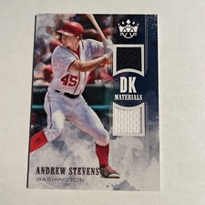 2018 Diamond Kings DK Materials #47 Andrew Stevenson - Washington Nationals 