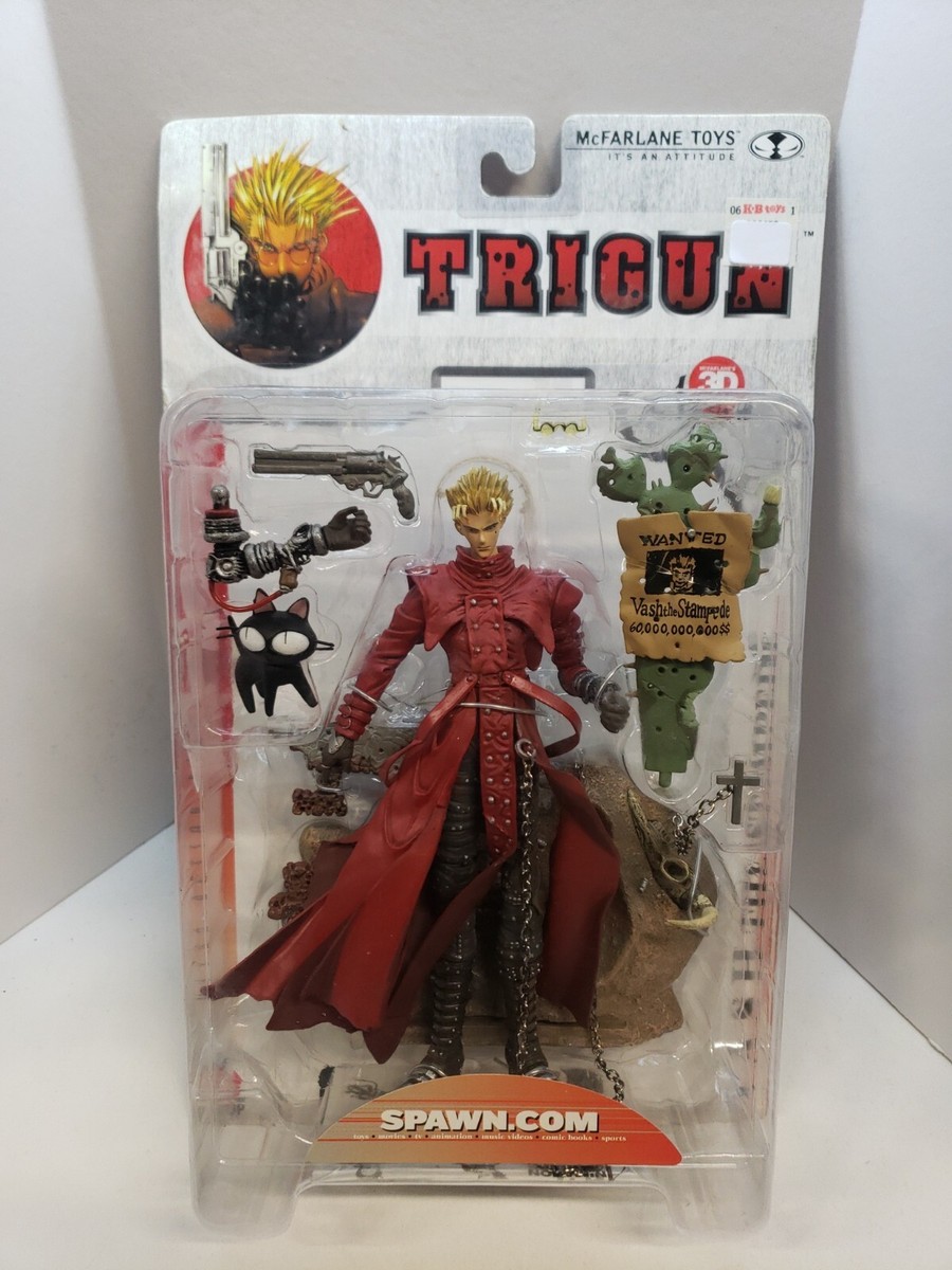 未開封 McFARLANE TOYS TRIGUN VASH ヴァッシュ Mint in box -Trigun Vash The Stampede AF 2000 3D Animation