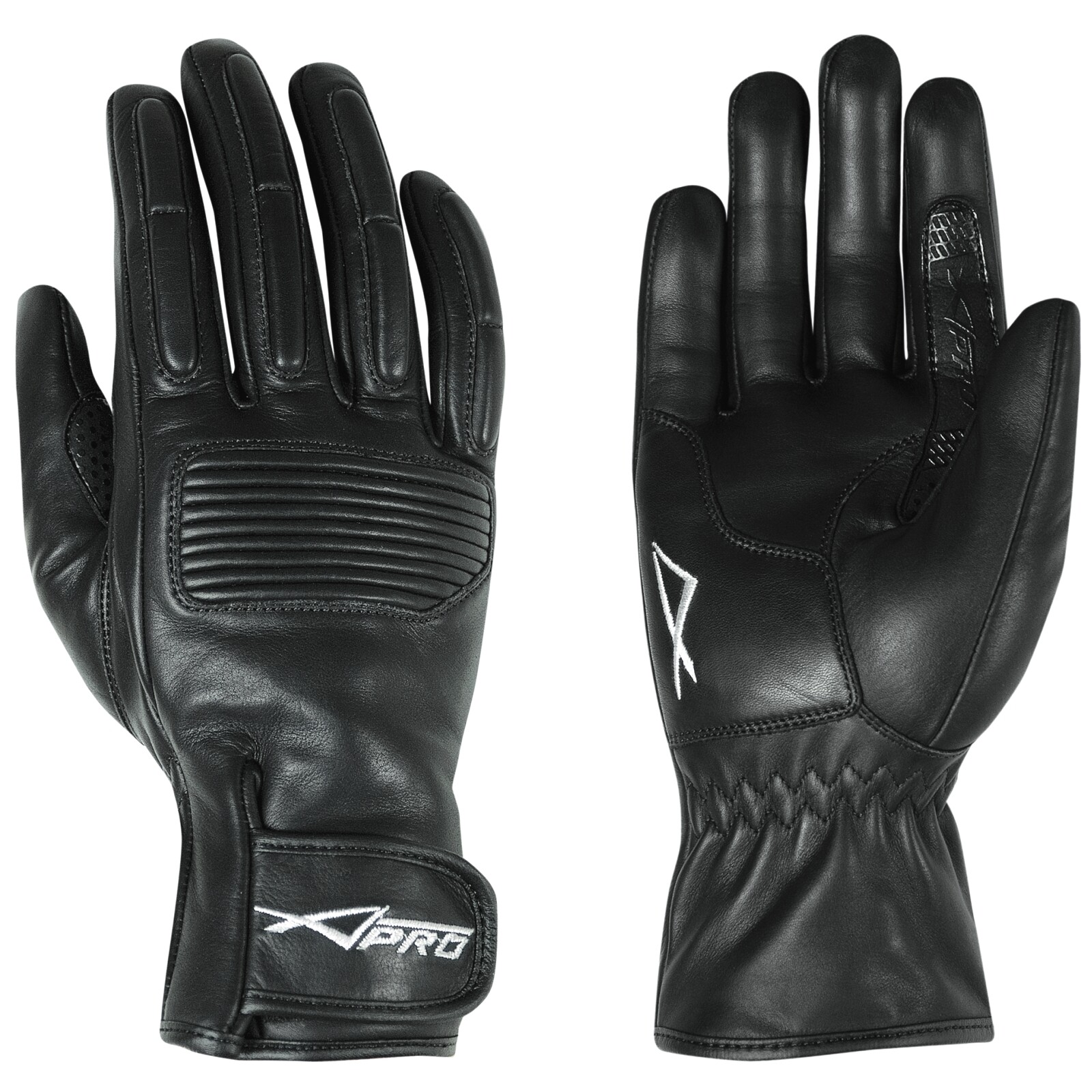 Motorcycle scooter Touring Quality Thermal  Motorbike Leather Gloves L