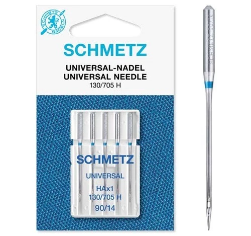 SCHMETZ  Machine Needles - Universal - 90/14 - 130/705H - HA x1 (Pack of 5)