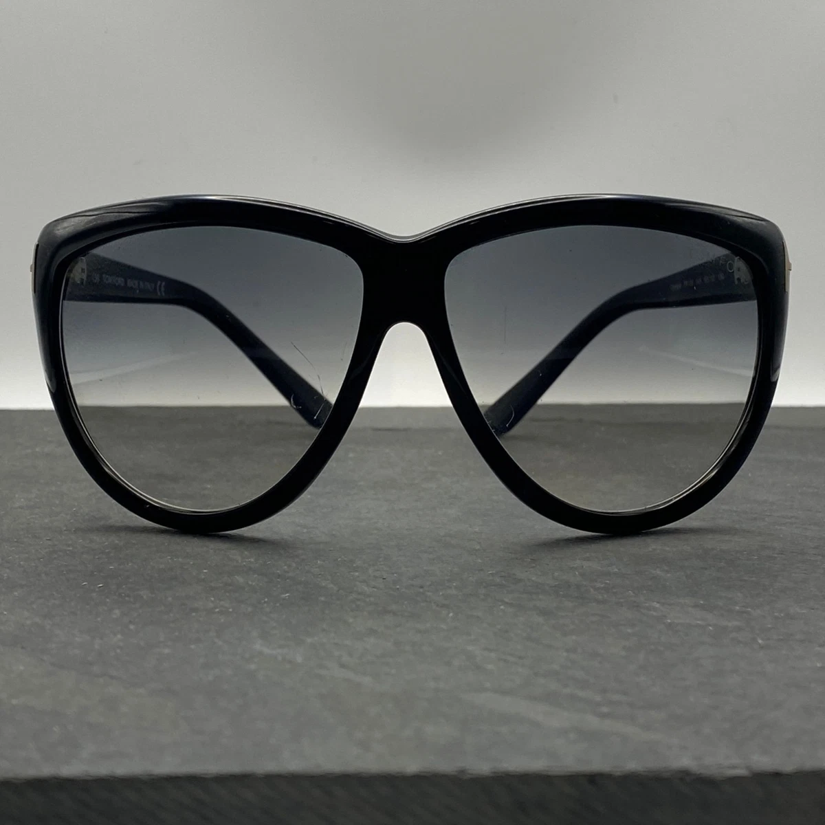 Tom Ford Oversized Black Sunglasses for Women for sale | eBay display picture 2