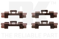NK ZubehöRsatz Scheibenbremsbelag 7922027 FüR Nissan JC31 Prairie M10 NM10 T11 1