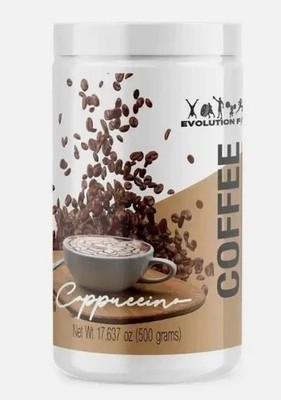 Evolution Fit Cappuccino Instant Coffee Powder 500g (17.637 oz)