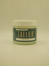 Unscented Tallow Balm | Natural Beef Tallow Vitamin E, Jojoba Moisturizer for