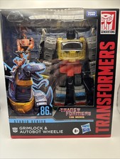 Transformers Studio Series 86 Grimlock and Autobot Wheelie - New