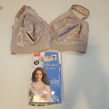 NEW Playtex 18 Hour Ultimate Comfort Strap Full-Figure Wireless Bra 4693 38DD