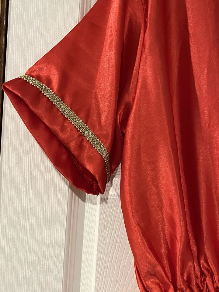 Греческий/римский солдат туника костюм средний золотой отделки пуловер эластичный пояс - Изображение 3 из 4