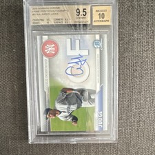 Bowman Chrome 2016 Aaron Judge Prime Position Auto #PPA-AJ /250 BGS 9.5 Rookie