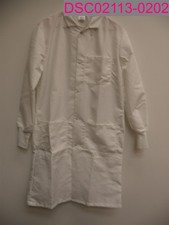NWOT - Fashion Seal Lab Coat, S, Small, White Pinstripe 3 Pocket Heathcare