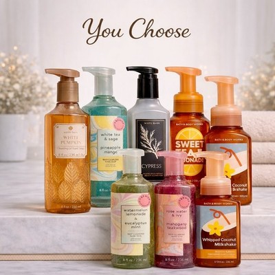 Bath and Body Works Cleansing Gel Hand Soap 8 oz
