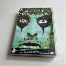 Alice Cooper Prime Cuts: The Story DVD 2001 Special Edition 2 Disc Set PAL
