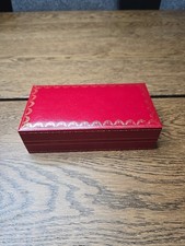 Must de Cartier Red Eyeglass Sunglass Box Case Vintage Serie Limitee CO710