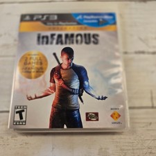 inFAMOUS Collection Sony PlayStation 3 PS3 2 Full Games inFAMOUS 1 & 2 Dual Disc