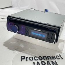 Pioneer Carrozzeria DEH-P650 1DIN Car Audio CD Player AUX USB Bluetooth Tested