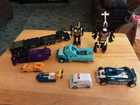Lot of 9 Transformers Generation 1 & Gobots Action Figures 1983-85