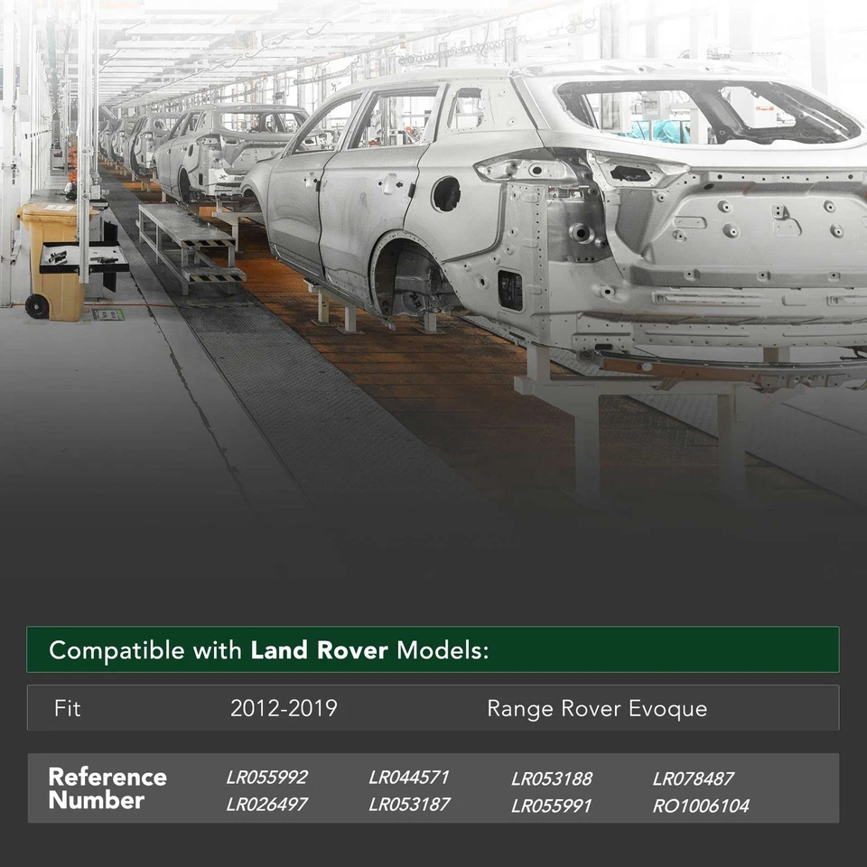 Refuerzo de parachoques delantero con bote de aplastamiento para Land Rover Range Rover Evoque 12-19 Foto 2 de 4