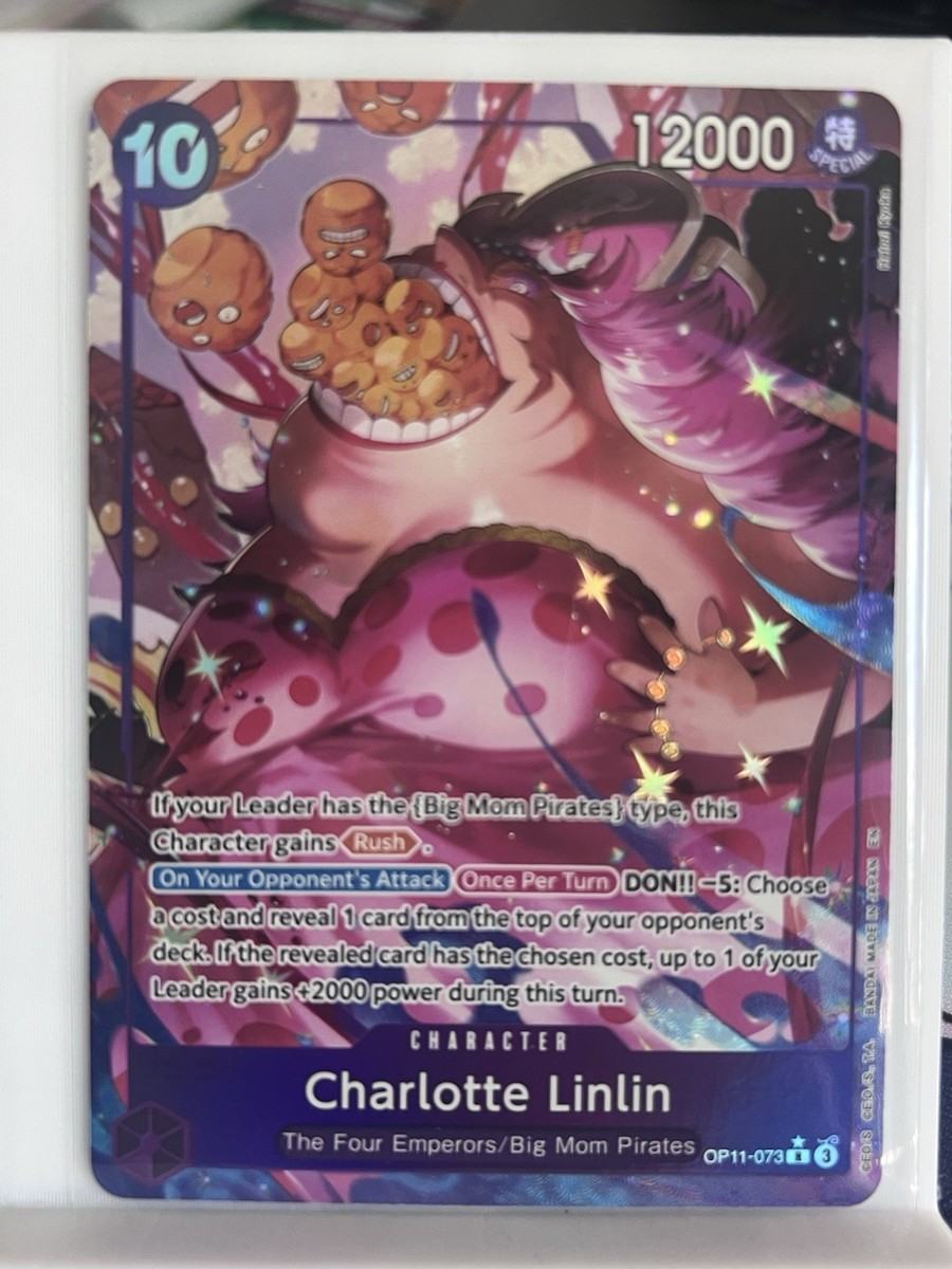 Charlotte Linlin (Alternate Art) OP11-073 A Fist of Divine Speed