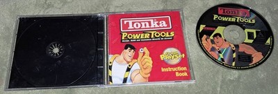 Tonka Power Tools PC Computer Software Hasbro Interactive Design Build 2000 Kids
