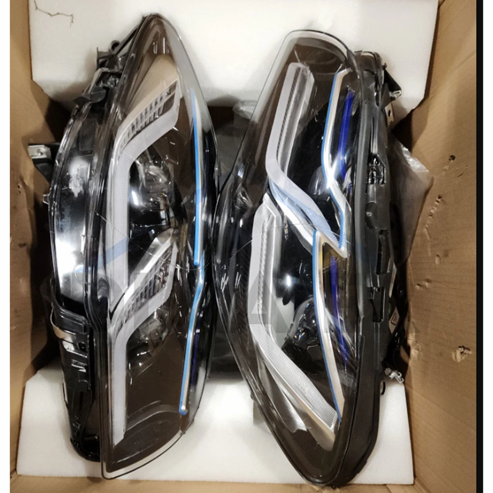 LED Headlights Assembly W/AFS For BMW 5 Series F10 F11 2010-2013 Xenon 528i 535i - Image 2 of 4