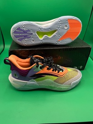 Anta Model 8125B1128S-2 Kai 1 Speed Men's 11.5, Green/Purple/White