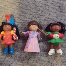 vintage Cabbage Patch Kids McDonald's Happy Meal toys, Holiday Set Of 3