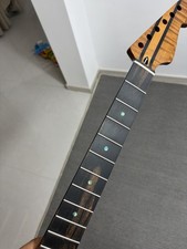 5piece Ebony fretboard 22Frets Satin Roasting flame Maple Electric guitar Neck