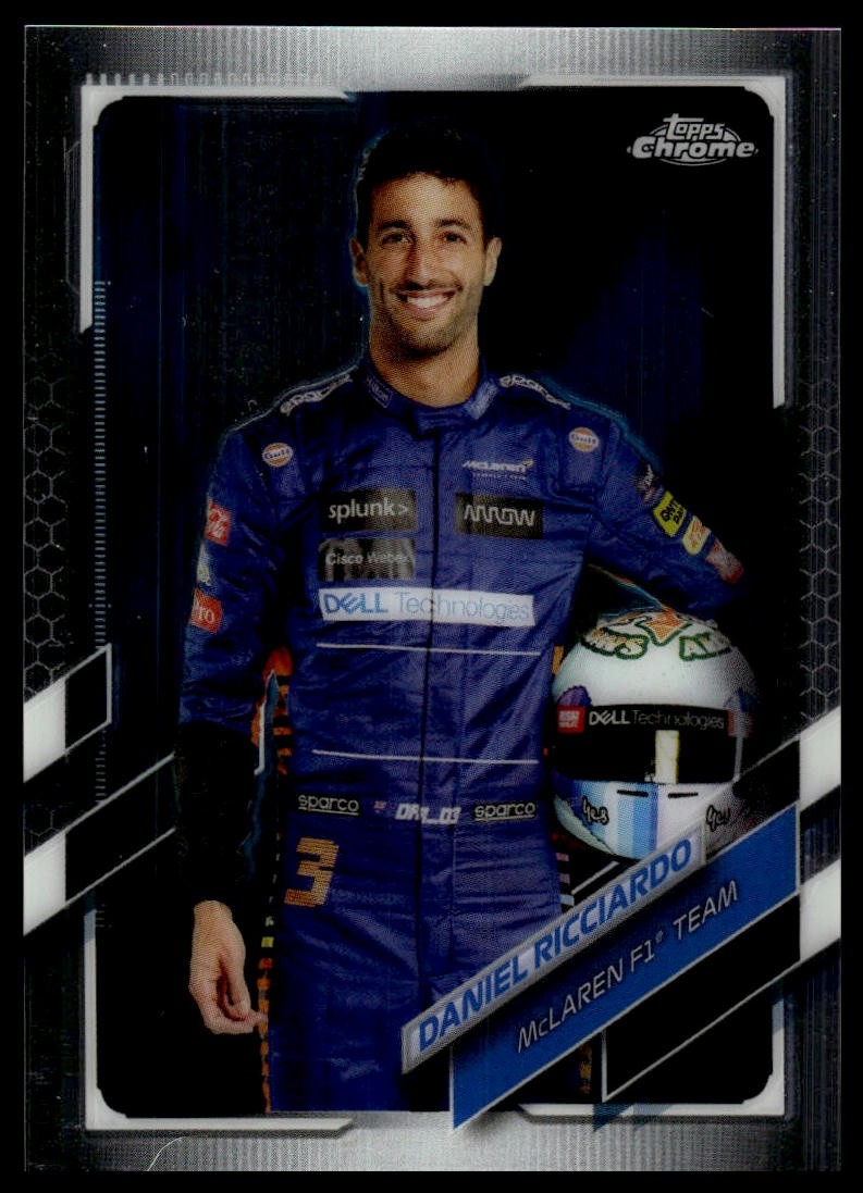 2021 Topps Chrome Formula 1 Daniel Ricciardo #5