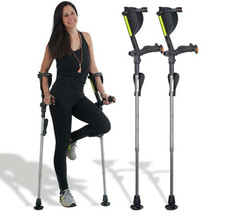 Ergobaum 7G by Ergoactives. 1 Pair 2 Units of Ergonomic Forearm Crutches