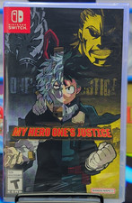 My Hero One's Justice (Nintendo Switch, 2018) Authentic Brand New Factory Sealed