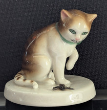 sehr seltene alte Hummel Figur - Kätzchen mit Käfer - Goebel