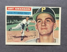 1956 Topps Art Swanson #204 - Nice Card!