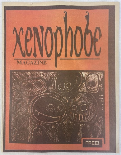 Xenophobe Art Comic Magazine #2 Roman Dirge LENORE Cute Little Dead Girl RARE!