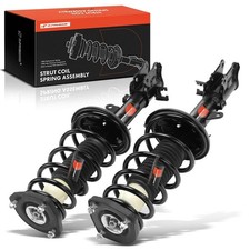 A-Premium Rear Struts Compatible with Hyundai Elantra 2000-2006 - 2x Replacem...