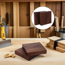 2 Pcs Wooden Board Home Improvement Materials Walnut DIY Plywood Boards