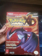 Pokemon XD Gale Of Darkness Strategy Guide Used + Poster In Excellent Condition