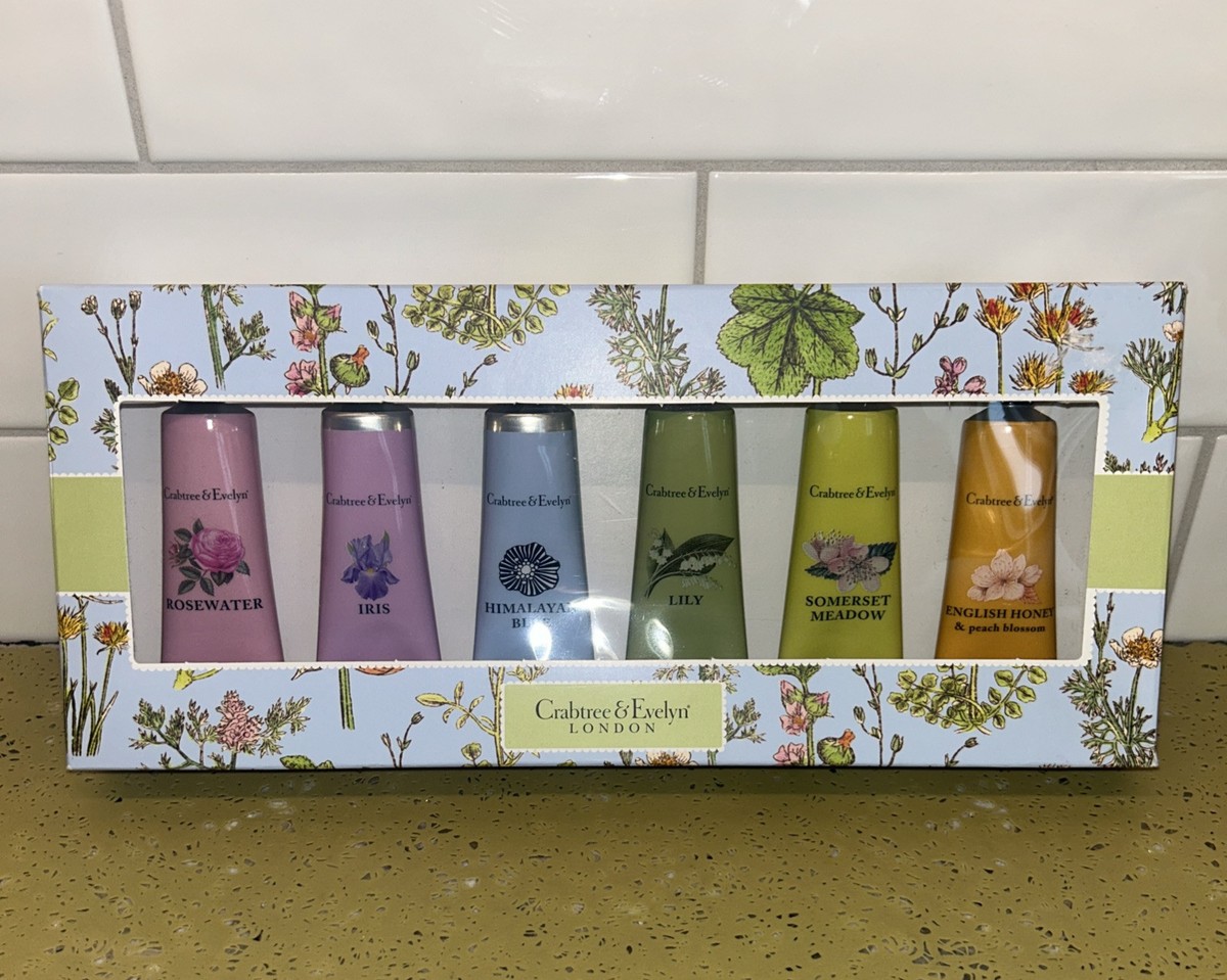 Crabtree And Evelyn London Hand Therapy Lotion Set Gift Set fl oz Ea  NEW NIB