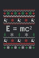 Ugly Christmas Sweater E=Mc² FüR Ingenieure, GrößE M, Schwarz, Baumwolle