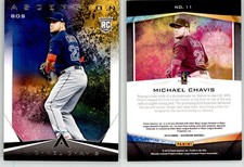 Michael Chavis 2019 Chronicles Certified Green #32 Red Sox RC Rookie
