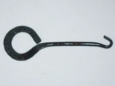 Antique PRINCELY SPATS Steel Button HOOK! Late 1800s - Early 1900s! Shoes Boots!