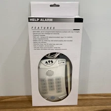 ATS Help Dialer 700 Alarm Personal Emergency Call Dialer,  Charger SOS Watch.