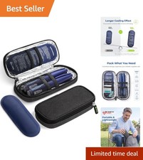 Compact Insulin Cooler Bag - Insulated Medication Storage for Daily Life Trips