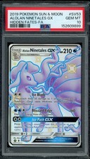Pokemon PSA 10 Alolan Ninetales GX SV53/SV94 Sun & Moon Hidden Fates Shiny Vault on eBay