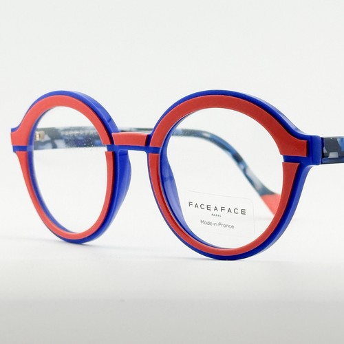FACE A FACE Eyeglass HOLLOW 1 Stylish France Specs Eyewear Round Colorful Frame - Picture 4 of 18