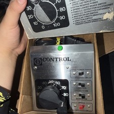 MRC CONTROL MASTER II SOLID STATE MODEL RAILROAD TRAIN CONTROL Untested As Is